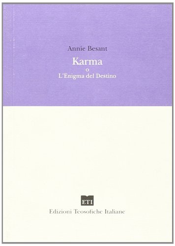 Stock image for Karma o l'enigma del destino for sale by libreriauniversitaria.it