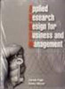Applied Research Design for Business and Management (9788888885919) by Caroline Page