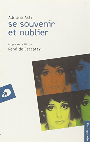 Stock image for Se souvenir et oublier (French edition) for sale by Raritan River Books