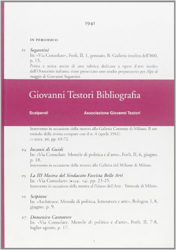 9788889546017: Giovanni Testori. Bibliografia (Bibliografica)