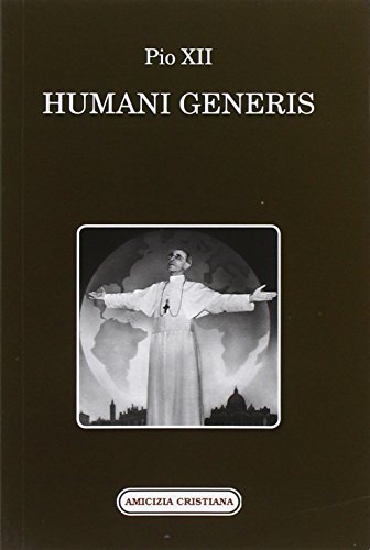 Imagen de archivo de Humani generis a la venta por Revaluation Books