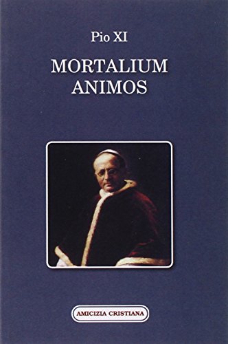 9788889757246: Mortalium animos (Mater et magistra)