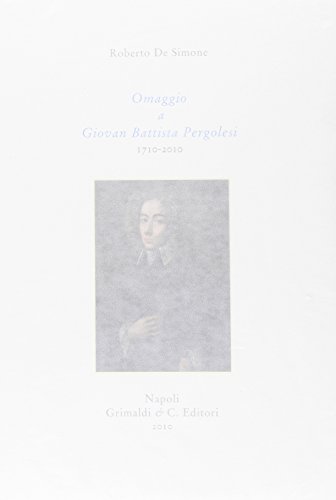 Imagen de archivo de Omaggio a Giovan Battista Pergolesi (1710-2010) a la venta por libreriauniversitaria.it