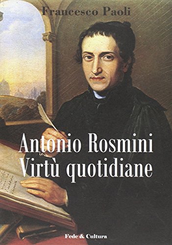 Stock image for Antonio Rosmini. Virt quotidiane for sale by Librairie Th  la page