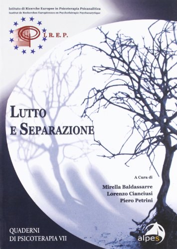 9788889923566: Lutto e separazione