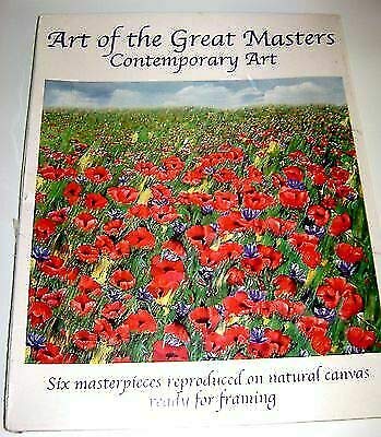 9788890196324: Art of the Great Master - Contemporary Art - Six Prints on Canvas