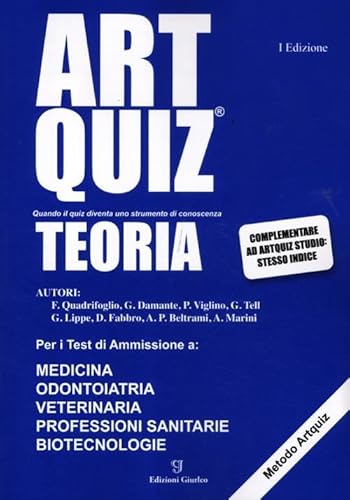 9788890385582: Artquiz teoria