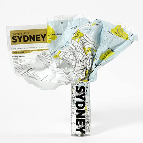 9788890573248: Sydney Crumpled City Map (Crumpled City Maps)