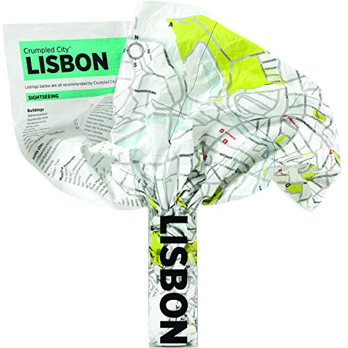 9788890573255: Lisbon Crumpled City Map