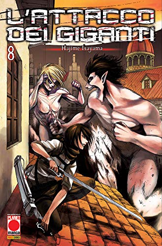 9788891296511: L'attacco dei giganti (Vol. 8) (Planet manga)