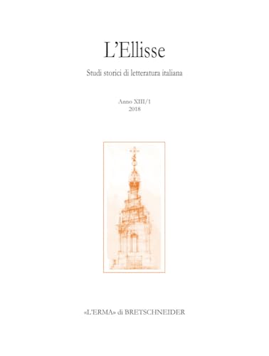 Beispielbild fr L'Ellisse, 13/1 - 2018 zum Verkauf von ISD LLC