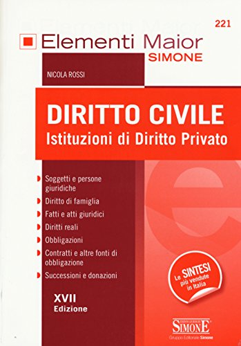 Stock image for Diritto civile. Istituzioni di diritto privato for sale by medimops