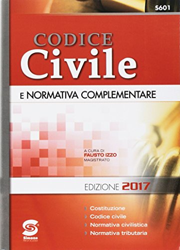 9788891413048: Codice civile e normativa complementare. Per le Scuole superiori