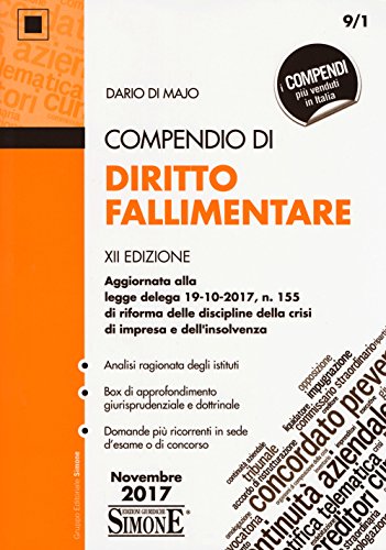 9788891415820: Compendio di diritto fallimentare