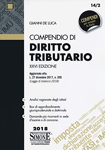 9788891416988: Compendio di diritto tributario