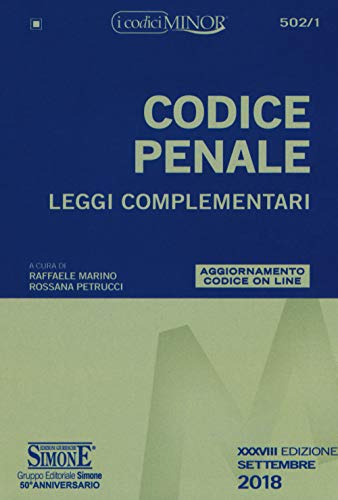 Stock image for Codice penale. Leggi complementari. Ediz. minor for sale by medimops
