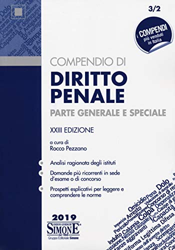 9788891420756: Compendio di diritto penale. Parte generale e speciale