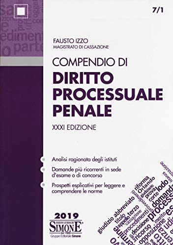 Beispielbild fr Compendio di diritto processuale penale Izzo, Fausto zum Verkauf von Copernicolibri