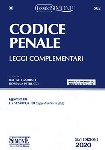 Stock image for Codice penale. Leggi complementari. Con aggiornamento online (Book) for sale by medimops