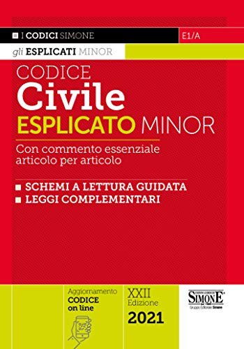 Stock image for Codice civile esplicato. Con commento essenziale articolo per articolo e schemi a lettura guidata. Leggi complementari for sale by medimops