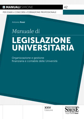 Beispielbild fr Manuale di legislazione universitaria zum Verkauf von medimops