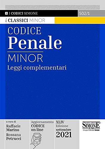 Imagen de archivo de Codice penale. Leggi complementari. Ediz. minor (I Codici Simone minor) a la venta por libreriauniversitaria.it