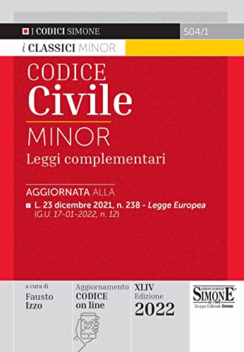 Beispielbild fr Codice civile e leggi complementari. Ediz. minor zum Verkauf von medimops