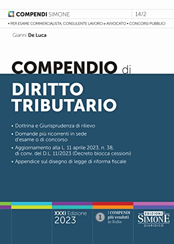 Beispielbild fr Compendio di Diritto Tributario zum Verkauf von libreriauniversitaria.it