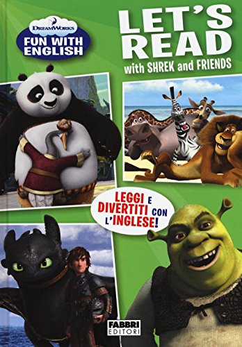 9788891517852: Let's read with Shrek and friends. Dreamworks fun with English