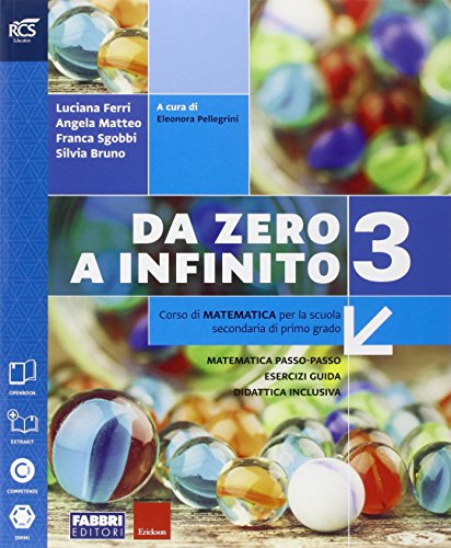 9788891519269: Da zero a infinito. Extrakit-Openbook-Quaderno. Per la Scuola media. Con e-book. Con espansione online (Vol. 3)