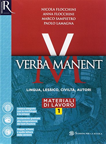 9788891526564: Verba manent. Esercizi-Per tradurre-Repertori lessicali. Per le Scuole superiori. Con e-book. Con espansione online (Vol. 1)