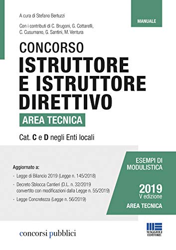 9788891635099: Concorso istruttore e istruttore direttivo. Area tecnica cat. C e D negli Enti locali