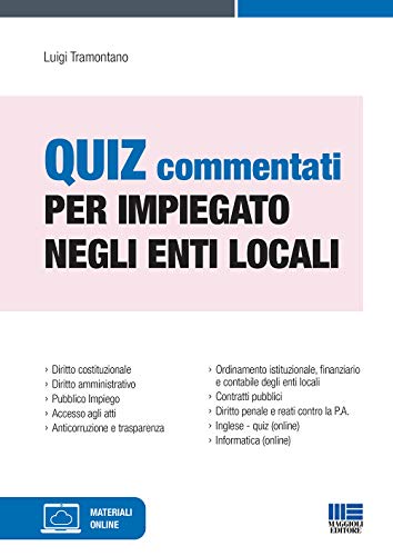 Stock image for Quiz commentati concorsi enti locali for sale by medimops