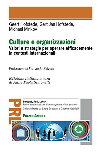 Beispielbild fr Culture e organizzazioni. Valori e strategie per operare efficacemente in contesti internazionali zum Verkauf von libreriauniversitaria.it