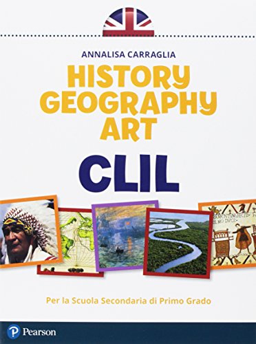 9788891903150: CLIL history geography art. Per la Scuola media. Con e-book. Con espansione online