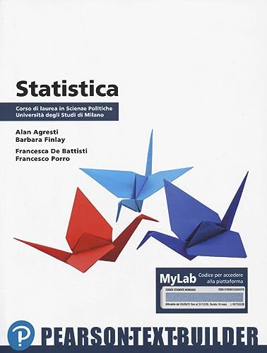 Stock image for Statistica. Con Contenuto digitale per accesso on line for sale by libreriauniversitaria.it