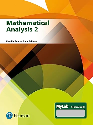 Stock image for Mathematical analysis 2. Ediz. MyLab. Con espansione online (Vol.) (Matematica) for sale by libreriauniversitaria.it