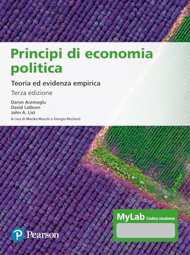 Imagen de archivo de Principi di economia politica. Teoria ed evidenza empirica. Ediz. MyLab. Con Contenuto digitale per accesso on line a la venta por libreriauniversitaria.it