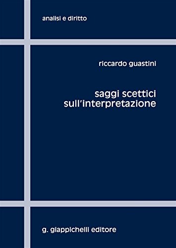 Stock image for Saggi scettici sull'interpretazione (ita) for sale by Brook Bookstore