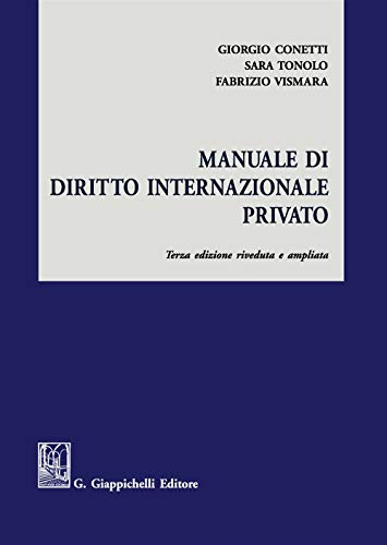 9788892109896: Manuale di diritto internazionale privato
