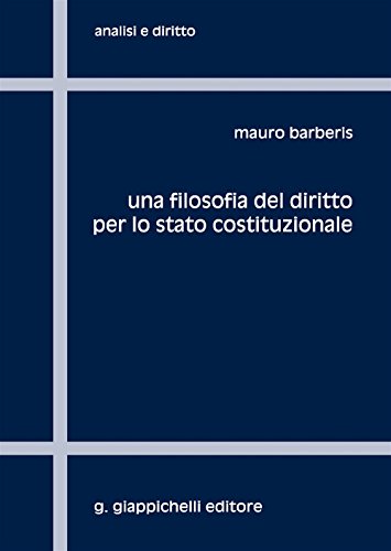 Imagen de archivo de Una filosofia del diritto per lo stato costituzionale a la venta por medimops