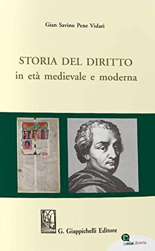 9788892118355: Storia del diritto in et medievale e moderna