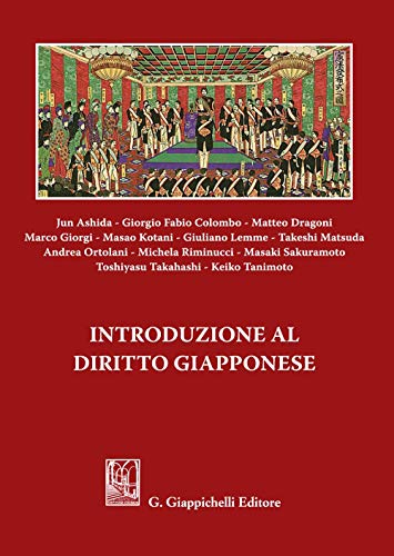 Stock image for Introduzione al diritto giapponese for sale by Brook Bookstore