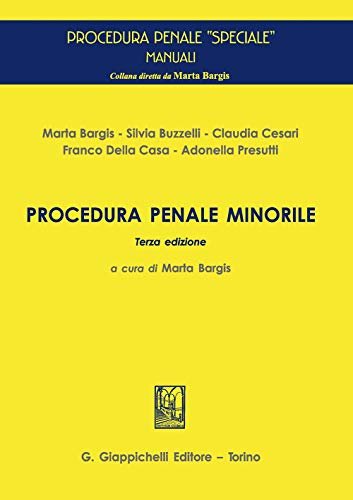 9788892129511: Procedura penale minorile