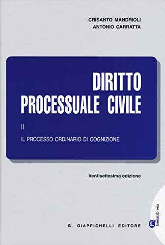 Stock image for Diritto process.civile 2 27ed for sale by medimops