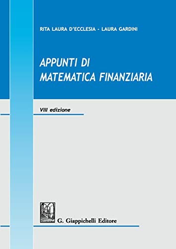 9788892130746: Appunti di matematica finanziaria