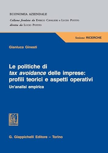 Stock image for Politiche tax avoidance delle imprese (ita) for sale by Brook Bookstore