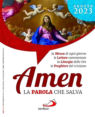 Imagen de archivo de Amen. La parola che salva. Agosto (2023) (Vol. 8) a la venta por Ammareal