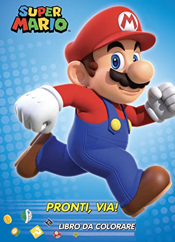 Beispielbild fr Super Mario. Pronti via! Il libro da colorare ufficiale zum Verkauf von medimops