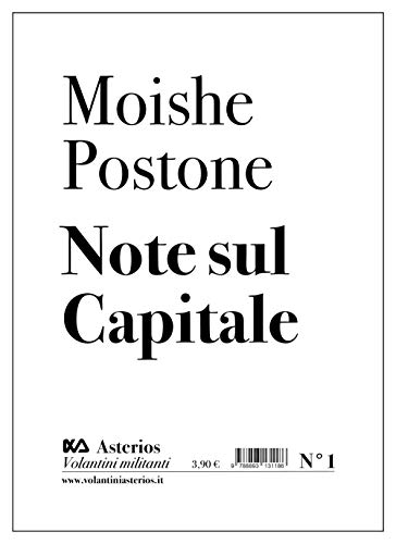 Stock image for Note sul Capitale (Volantini militanti) for sale by libreriauniversitaria.it